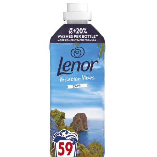 Lenor Vacation Vibes Capri, кондиционер для белья, 59 стирок