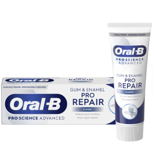 Зубная паста Oral-B Про-Восстановление дёсен и эмали Классическая, 75 мл