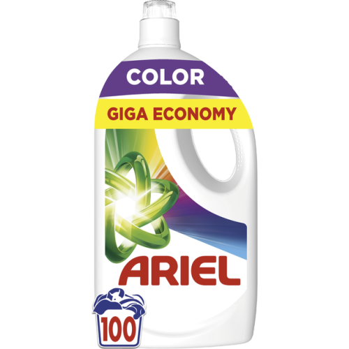 Гель для стирки цветных вещей Ariel Color Giga Economy, 100 стирок