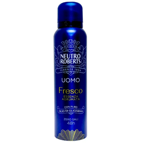 Дезодорант-спрей чоловічий Neutro Roberts Uomo Fresco, 150 мл