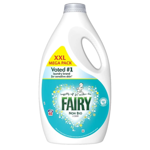 Средство  для стирки Fairy Non Bio для чувствительной кожи 65 стирок, 2145 мл
