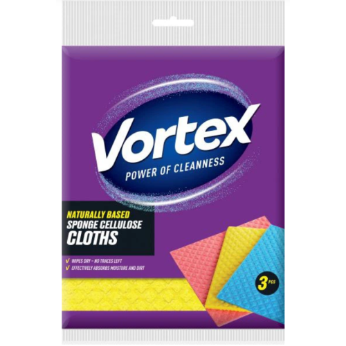 Губчатые салфетки Vortex Sponge Cloths, 3 шт