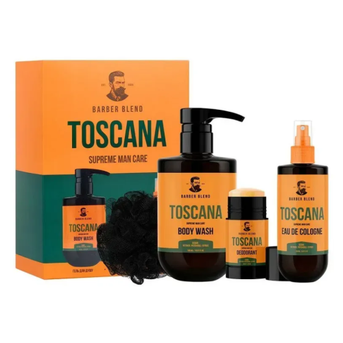 Подарочный набор для мужчин Barber Blend Toscana