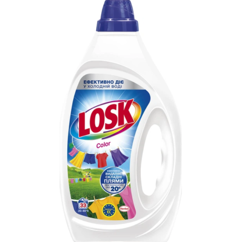 Гель для стирки Losk color, 1,485 л (33 стирки)