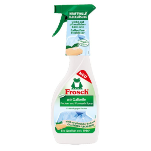 Спрей-пятновыводитель Frosch Желчное мыло, 500 мл