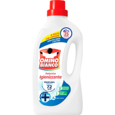 Универсальный гель для стирки Omino Bianco Антибактериальный, 1,4 л (35 стирок)