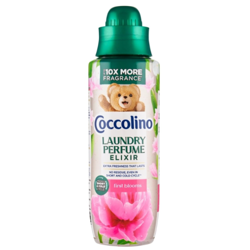 Парфюмированный эликсир для стирки Coccolino First Blooms с эфирными маслами, 460 мл