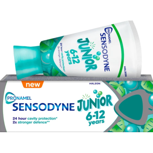 Зубная паста Sensodyne Пронамель Junior Вкус мятной жвачки для детей 6–12 лет, 50 мл