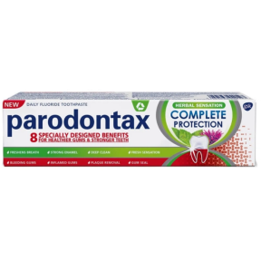 Зубная паста Parodontax Комплексная защита Свежесть трав, 75 мл