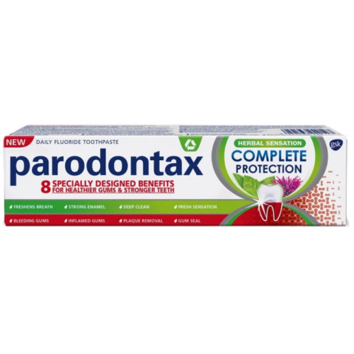 Зубная паста Parodontax Комплексная защита Свежесть трав, 75 мл
