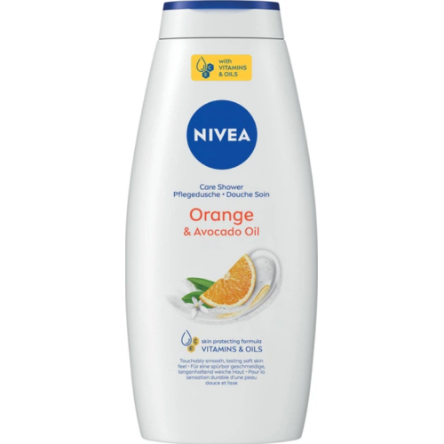 Гель-уход для душа NIVEA Апельсин и Масло Авокадо, 750 мл