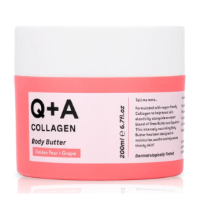 Зволожуючий баттер з колагеном Q+A Collagen Body Butter, 200 мл