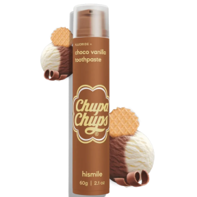 Зубная паста со вкусом шоколада и ванили Hismile Chupa Chups Choco Vanilla Toothpaste, 60 г
