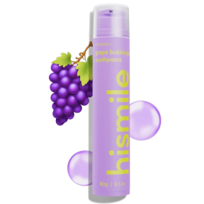Зубная паста со вкусом виноградной жвачки Hismile Grape Bubblegum Toothpaste, 60 г