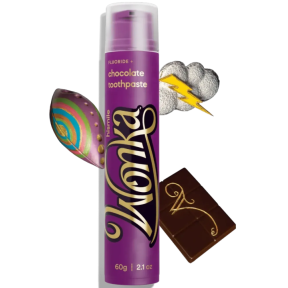 Зубная паста со вкусом шоколада Hismile Wonka Chocolate Toothpaste, 60 г