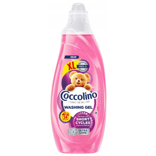 Гель для стирки Coccolino WONDER WASH XL ULTRA CARE ультра уход  54 стирки, 2160 мл