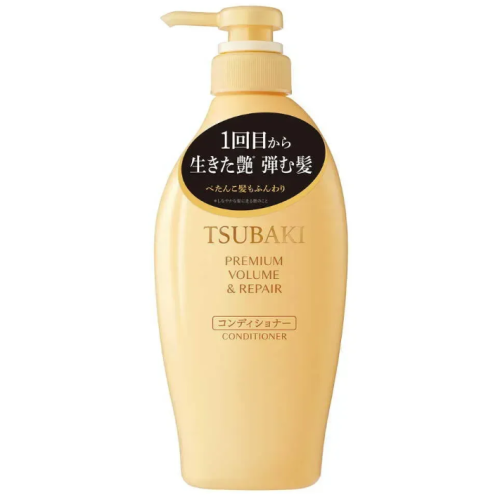 Кондиціонер Shiseido TSUBAKI Premium Обʼєм і відновлення волосся, 450 мл
