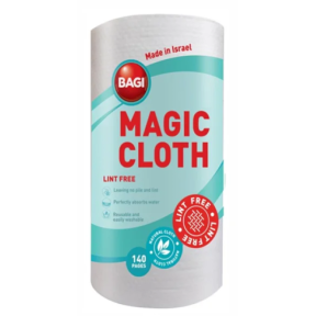 Салфетки универсальные BAGI Magic Cloth Lint Free, 140 листов