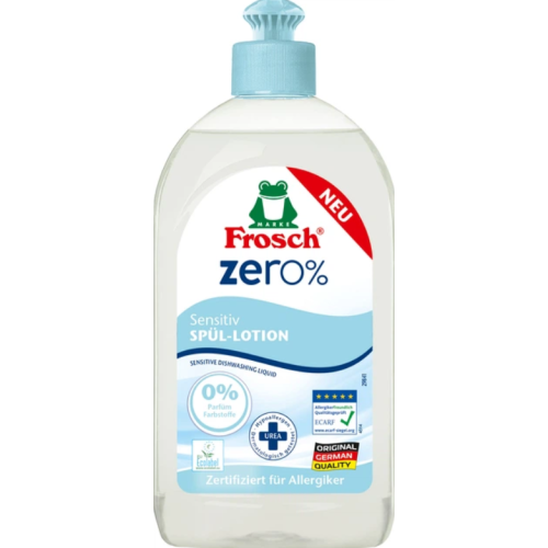 Бальзам для миття посуду Frosch Zero Sensitiv 500 мл