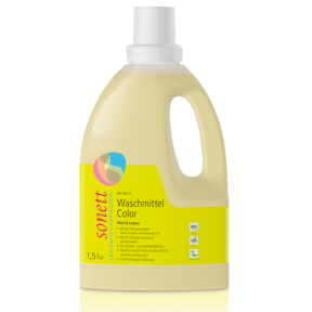 Гель для стирки цветных тканей Sonett Color Mint & Lemon 1,5 л