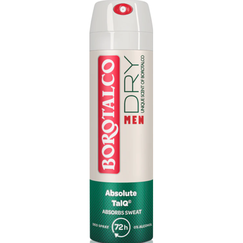 Дезодорант-спрей Borotalco MEN Dry Unique Scent of Borotalco  для чоловіків 150 мл