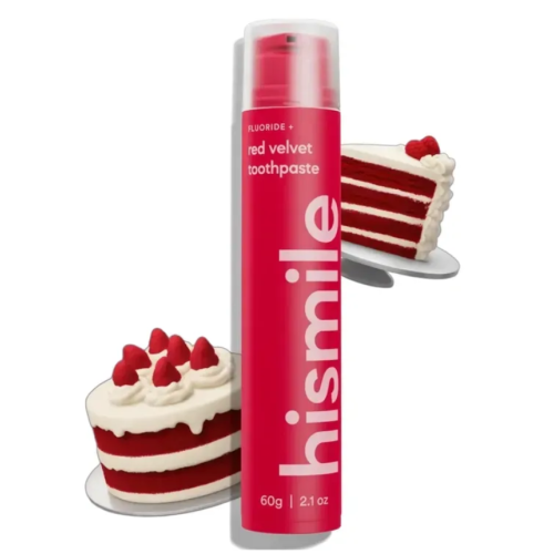 Зубная паста со вкусом красного бархата Hismile Red Velvet Toothpaste, 60 г