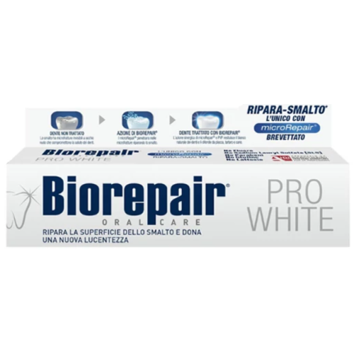 Зубная паста Biorepair Oral Care Pro White Отбеливающая, 75 мл