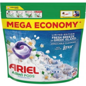 Капсули для прання ARIEL Fresh Breeze Jasmine&Sea Salt, 60 штук