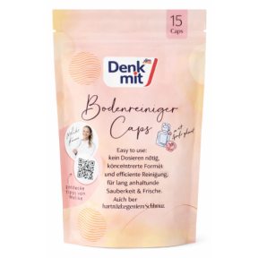 Капсулы для мытья пола Denkmit с ароматом, 15 шт