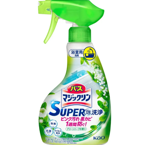 Спрей для ванной комнаты Magiclean SUPER CLEAN KAO с ароматом трав, 350 мл