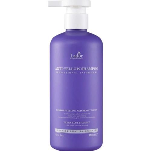 Шампунь проти жовтизни La'dor Anti Yellow Shampoo, 300 мл