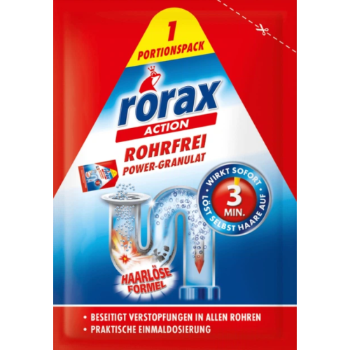 Гранулы для прочистки сливных труб Rorax, 60 г