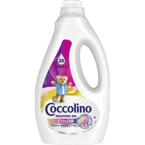 Гель для стирки цветных вещей Coccolino Care Color, 1.12 л, 28 стирок
