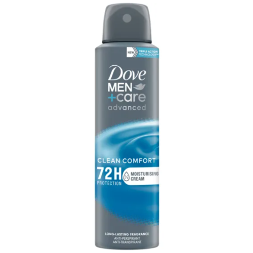 Дезодорант аерозоль чоловічий Dove Men+Care Clean Comfort, 150 мл