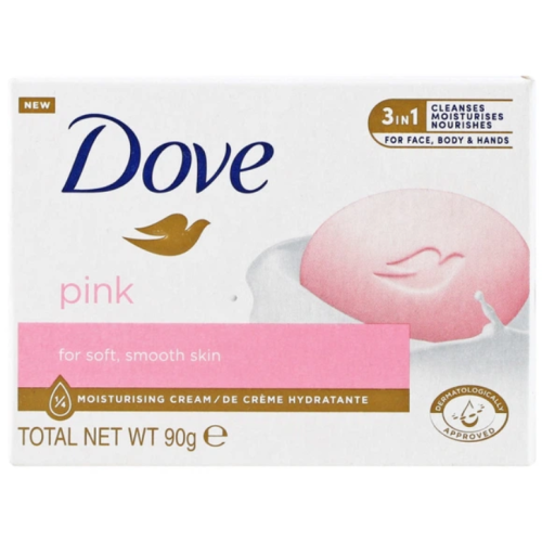 Крем-мыло твердое Dove Розовая нежность, 90 г