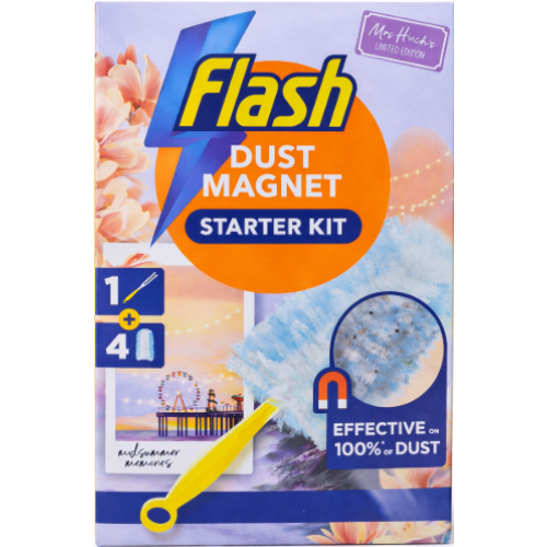 Набір для прибирання пилу Flash Dust Magnet (ручка + 4 насадки)