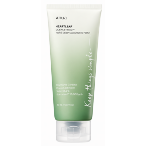 Пенка для умывания Anua Heartleaf Quercetinol Pore Deep Cleansing Foam, 150 мл