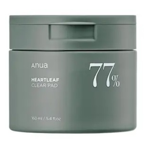Anua Заспокійливі тонізуючі педи з екстрактом хауттюйнії Heartleaf 77% Clear Pad, 70 шт.