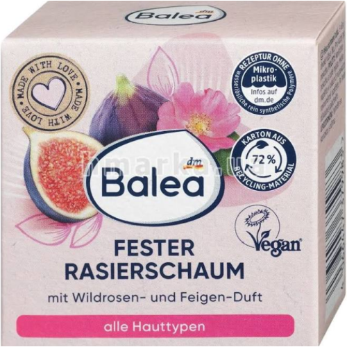 Тверда піна для гоління Balea Wildrose Feige, 60 г