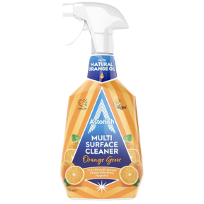 Многофункциональное средство для очистки поверхностей Astonish Multi Surface Cleaner Orange Grove с натуральным апельсиновым маслом, 750 мл