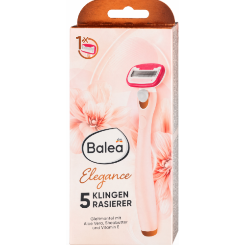 Бритва Balea для жінок на 5 лез Elegance, 1 шт