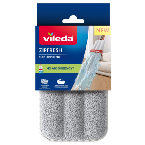 Змінний Моп для швабри Vileda ZipFresh, 1 шт