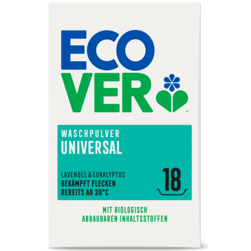 Стиральный порошок универсальный Ecover Лаванда & Эвкалипт, 18 стирок, 1,35 кг