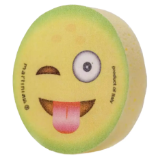 Детская губка для тела Martini Spa Baby Color Smiles, 1 шт