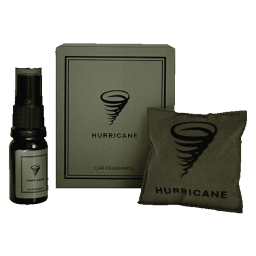 Аромасаше для авто HURRICANE KHAKI с флаконом, 10 мл