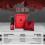 Аромасаше для авто HURRICANE RED з флаконом, 10 мл