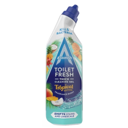 Гель для чистки и дезинфекции унитазов Astonish Tropical, 750 мл