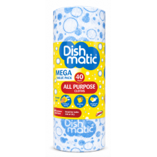 Универсальные салфетки Dishmatic All Purpose Cloths, 40 шт