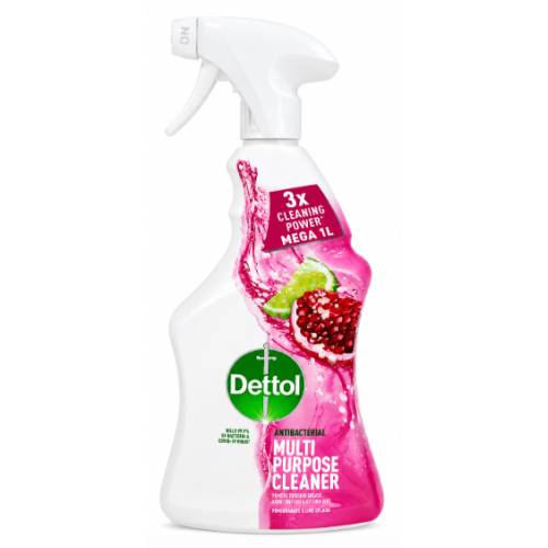 Универсальный антибактериальный спрей Dettol Multi Purpose Cleaner Pomegranate & Lime, 1 л