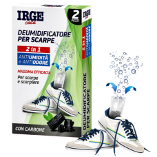 Поглотитель влаги и запаха для обуви IRGE Deumidificatore per Scarpe 2в1, 2 шт